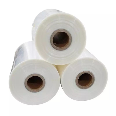 ความต้านทานการฉีกขาด Polyolefin Heat Shrink Film ม้วน POF Shrink Wrap Film สำหรับ Tape