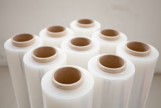 วัสดุบรรจุภัณฑ์ที่สดใส POF ฟิล์มหดความร้อน Centerfold Polyolefin Shrink Film For Cooker