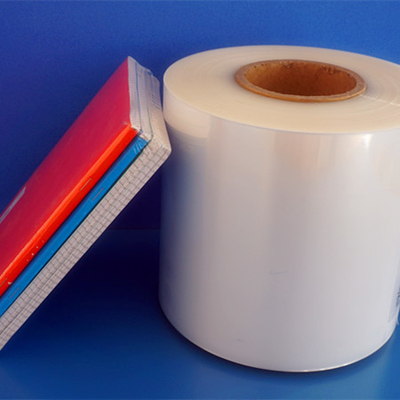 ขนาดที่กำหนดเอง Center Fold (CF) Polyolefin Shrink Wrap Film สำหรับหนังสือออกกำลังกาย