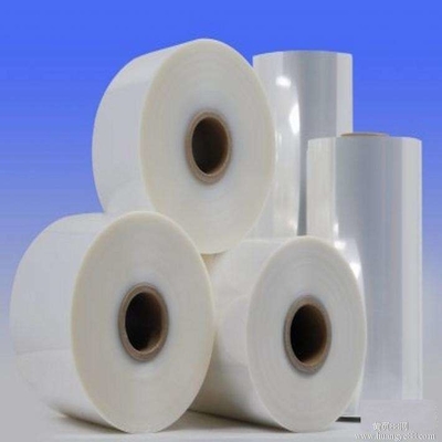 Nontoxic Clear 20 ไมครอน Centerfold Polyolefin Shrink Film สำหรับ Confectionary