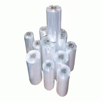 ความโปร่งใสสูงกันน้ำ Thermo Shrinkable Polyolefin พลาสติกห่อฟิล์มม้วน POF ม้วนฟิล์มหดสำหรับ Wall Paper