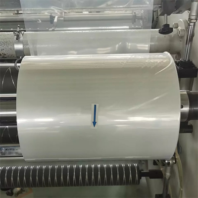 Five Layer Co Extrusion Pof ฟิล์มหดความร้อน 12 ไมครอนห่อม้วนพลาสติก